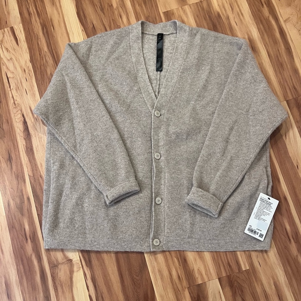 lululemon wool cardigan. Size XXL. New with tags.